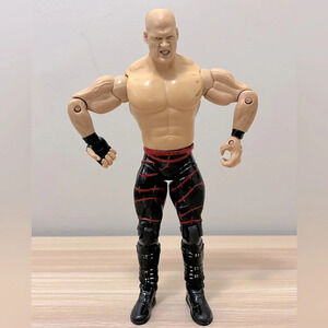 WWE Kane Wrestling Action Figure Deluxe Aggression 2003‎ Unmasked Rare Vintage